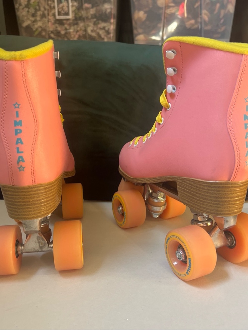 Impala Pink & Peach Retro Roller Skates
